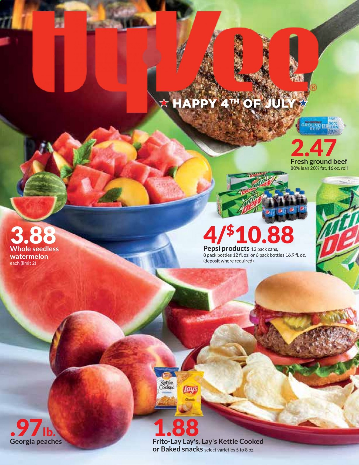 Hy-Vee ad - 06/30/2021 - 07/06/2021. Page 1
