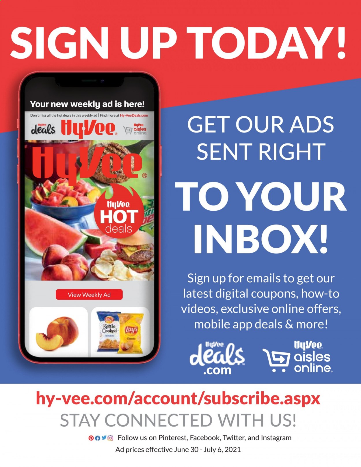 Hy-Vee ad - 06/30/2021 - 07/06/2021. Page 36