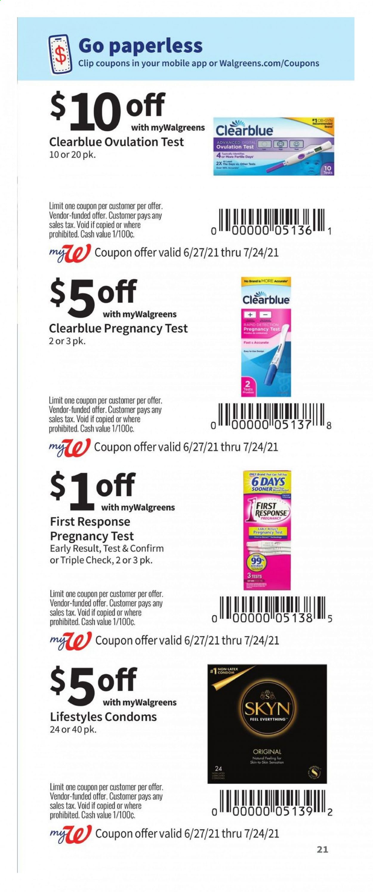 Walgreens ad - 06/27/2021 - 07/24/2021. Page 21