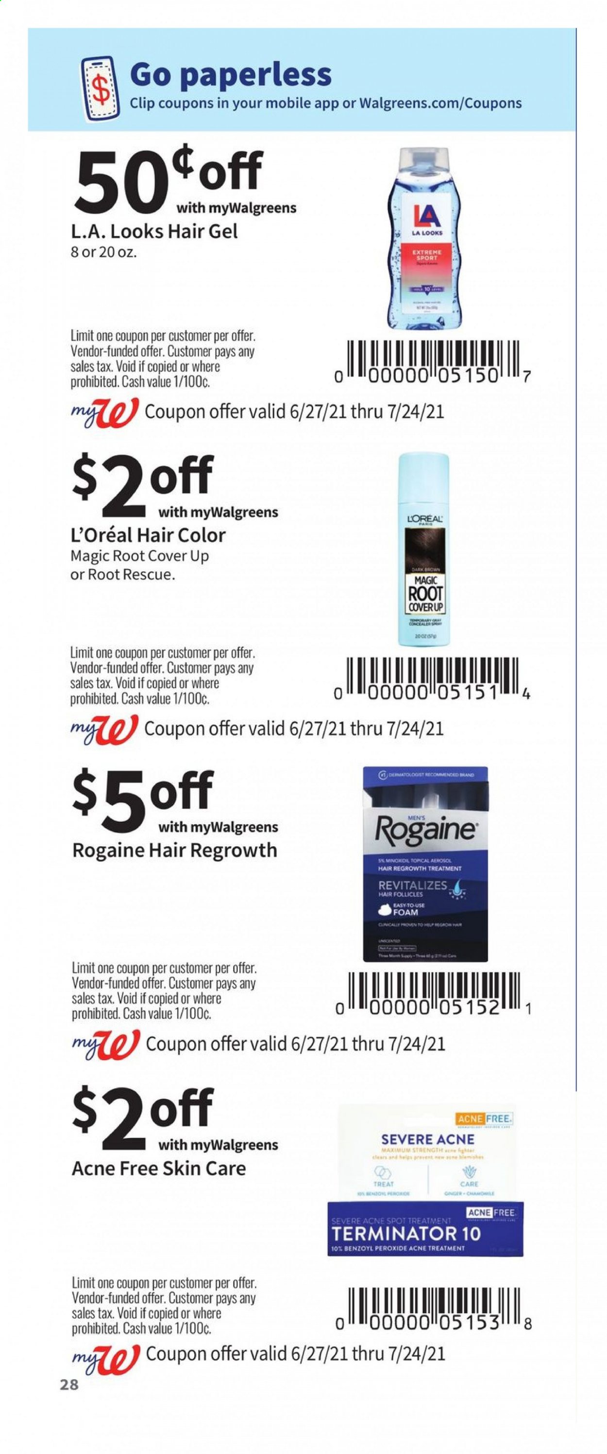Walgreens ad - 06/27/2021 - 07/24/2021. Page 28