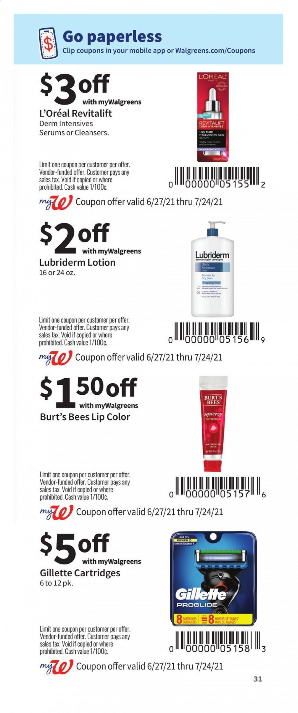 Walgreens ad - 06/27/2021 - 07/24/2021. Page 31