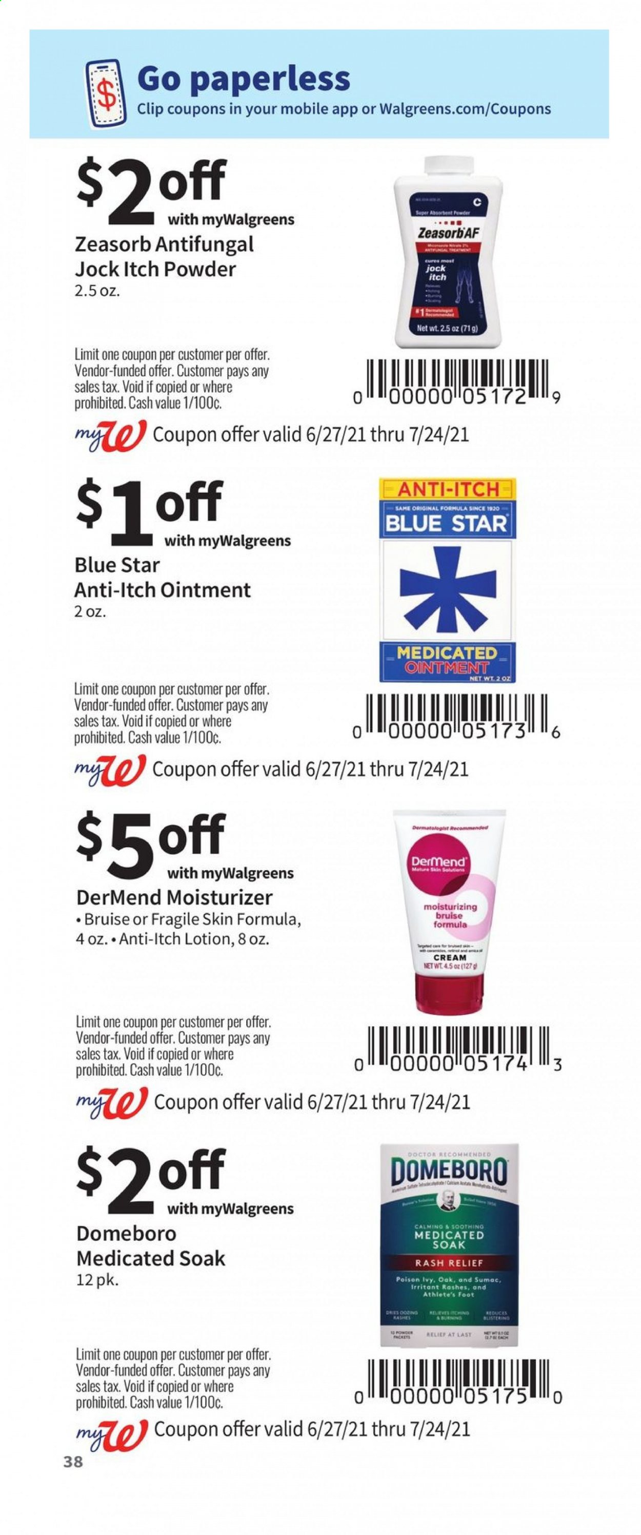 Walgreens ad - 06/27/2021 - 07/24/2021. Page 38