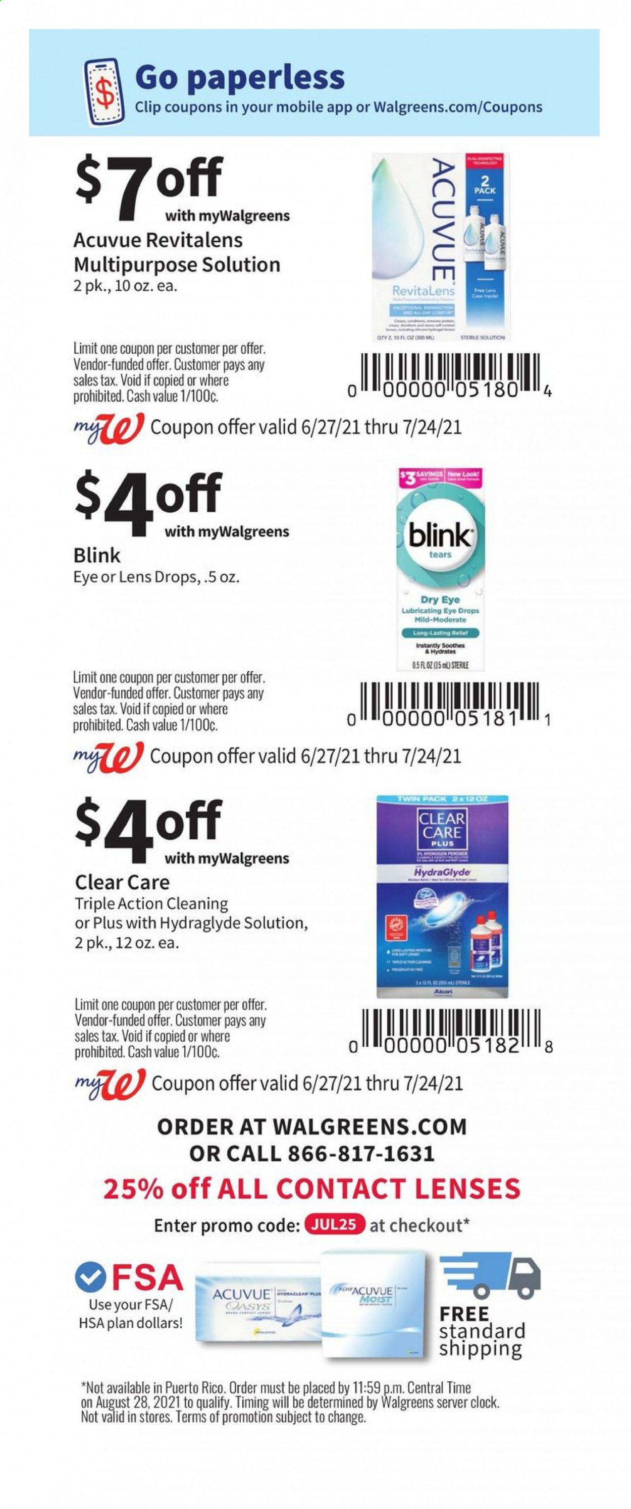 Walgreens ad - 06/27/2021 - 07/24/2021. Page 44