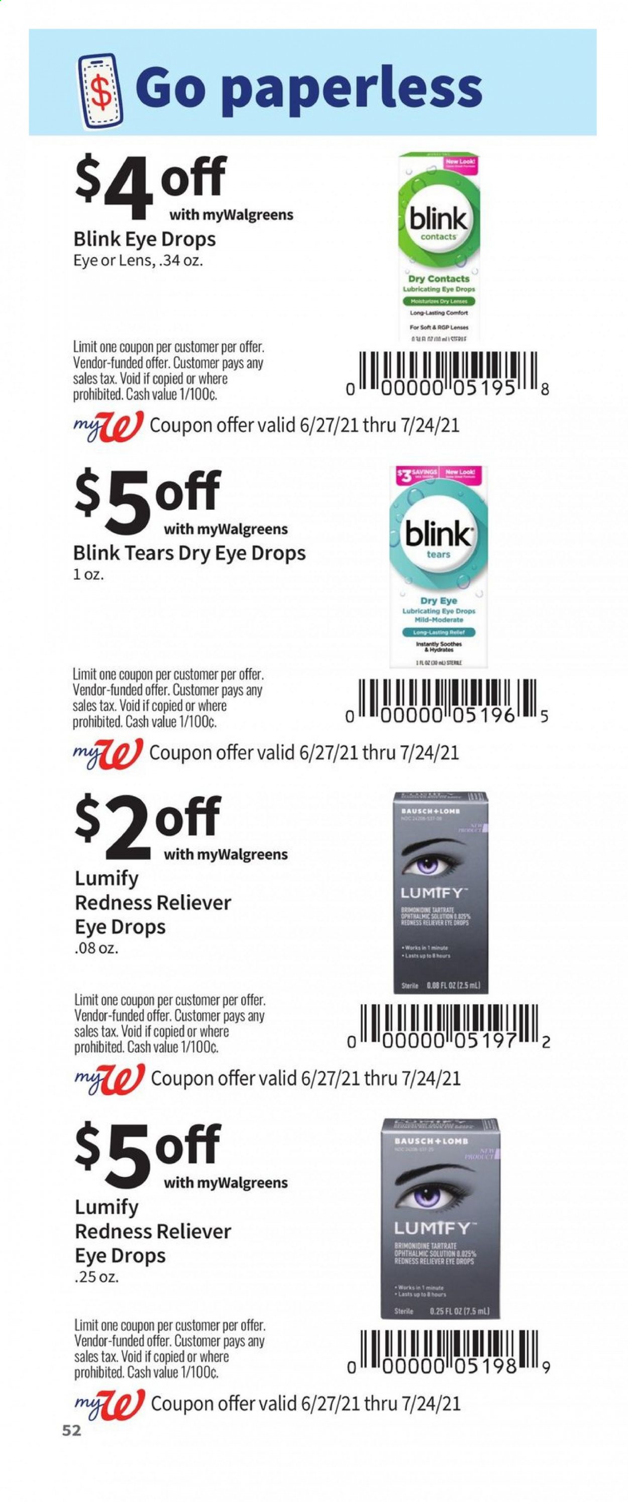 Walgreens ad - 06/27/2021 - 07/24/2021. Page 52
