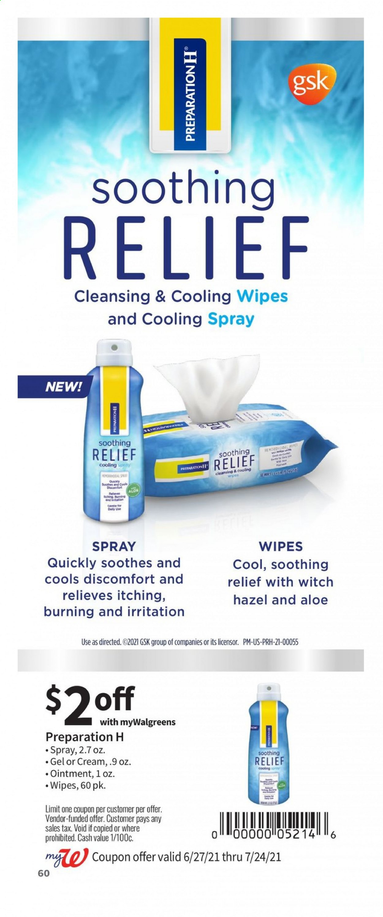 Walgreens ad - 06/27/2021 - 07/24/2021. Page 60