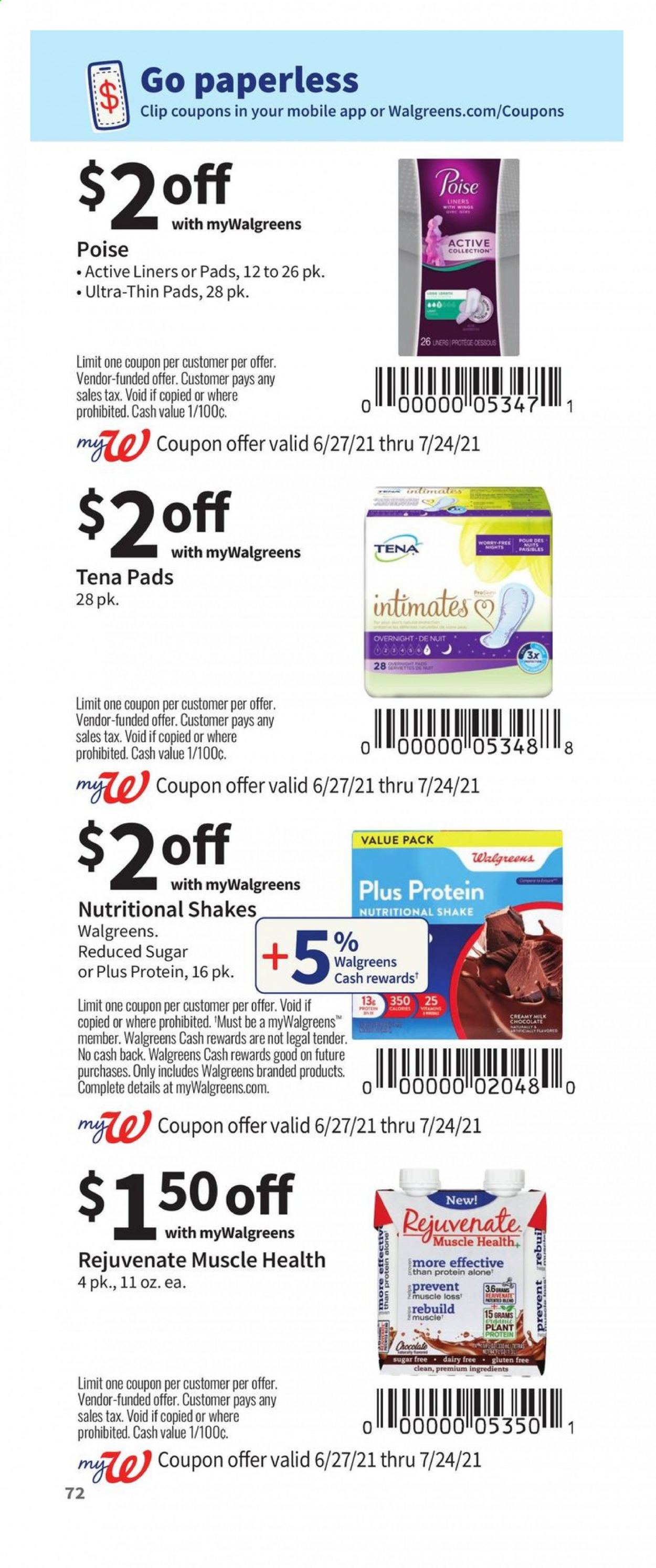 Walgreens ad - 06/27/2021 - 07/24/2021. Page 72