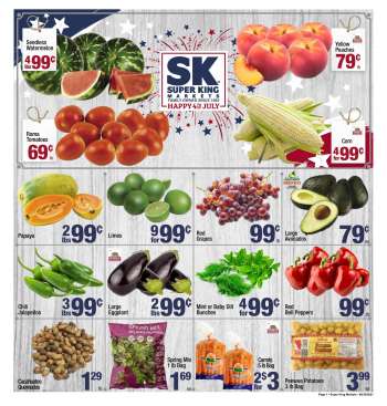 Super King Markets Flyer - 06.30.2021 - 07.06.2021.
