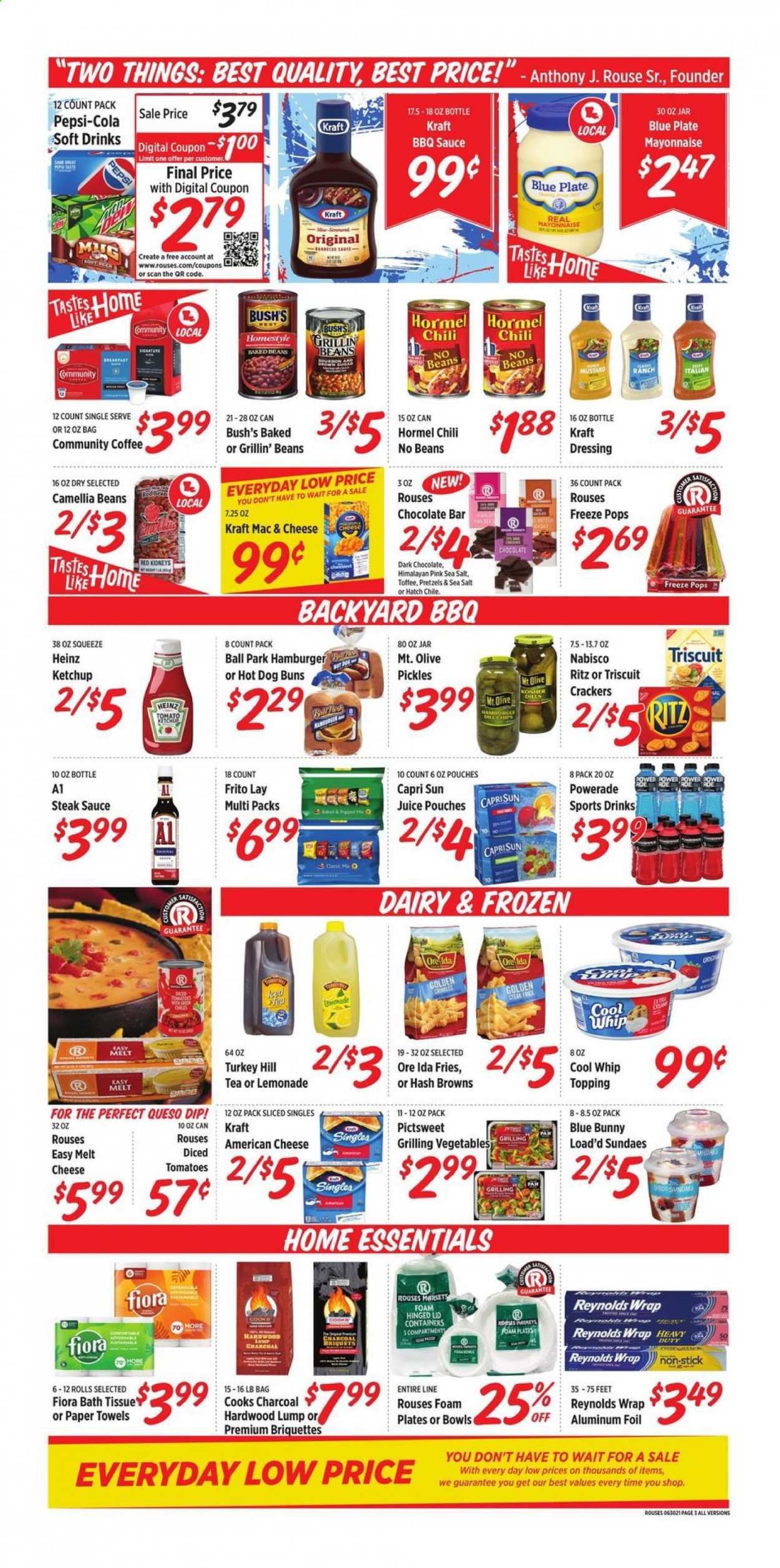 Rouses Markets ad - 06/30/2021 - 07/07/2021. Page 3
