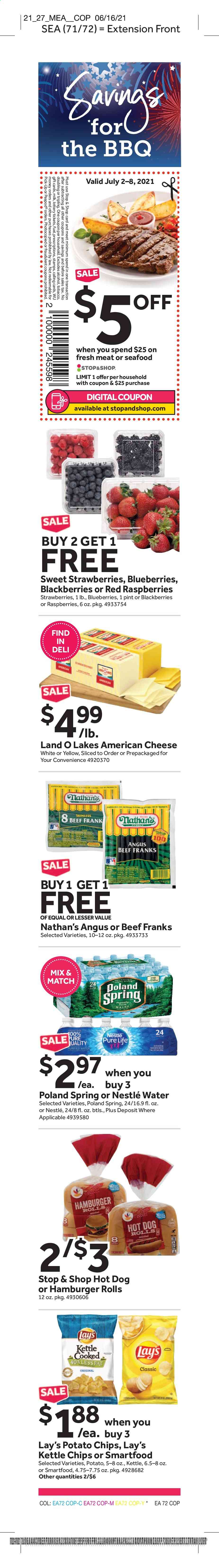 Stop & Shop ad - 07/02/2021 - 07/08/2021. Page 12
