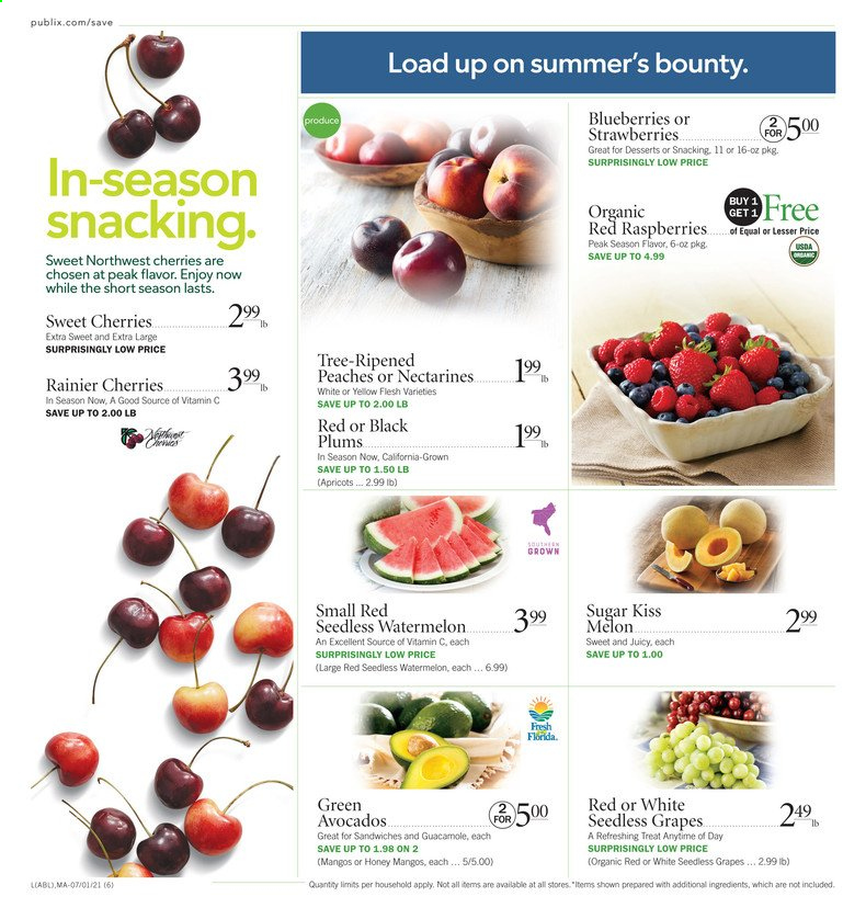 Publix ad - 07/01/2021 - 07/07/2021. Page 6