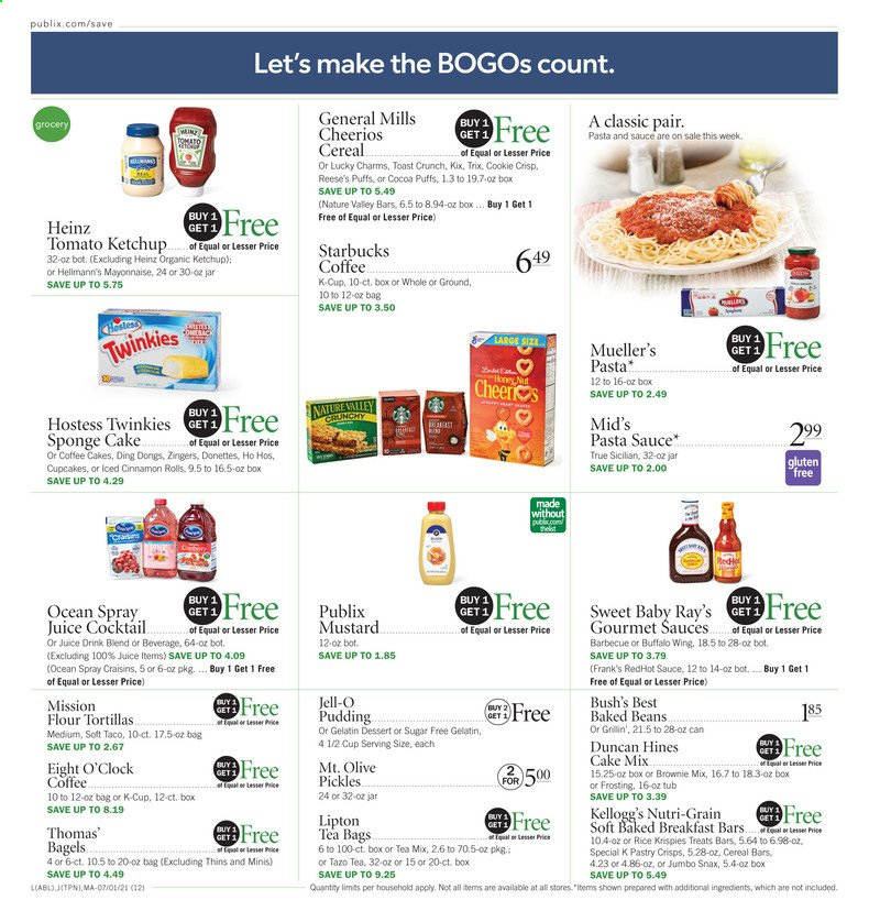 Publix ad - 07/01/2021 - 07/07/2021. Page 12