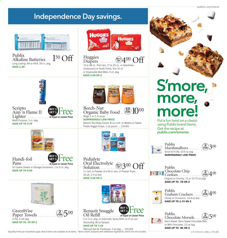 Publix ad - 07/01/2021 - 07/07/2021. Page 17