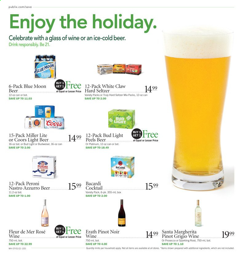 Publix ad - 07/01/2021 - 07/07/2021. Page 20