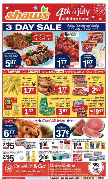 Shaw’s Flyer - 07.02.2021 - 07.08.2021.