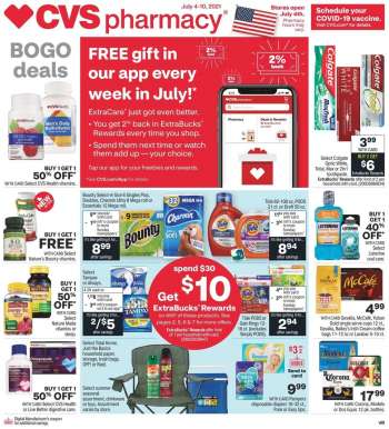 CVS Pharmacy Flyer - 07.04.2021 - 07.10.2021.