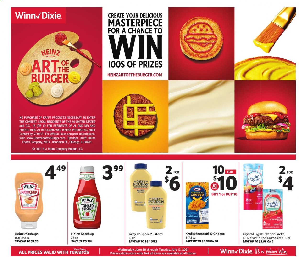 Winn Dixie ad - 06/30/2021 - 07/13/2021. Page 1