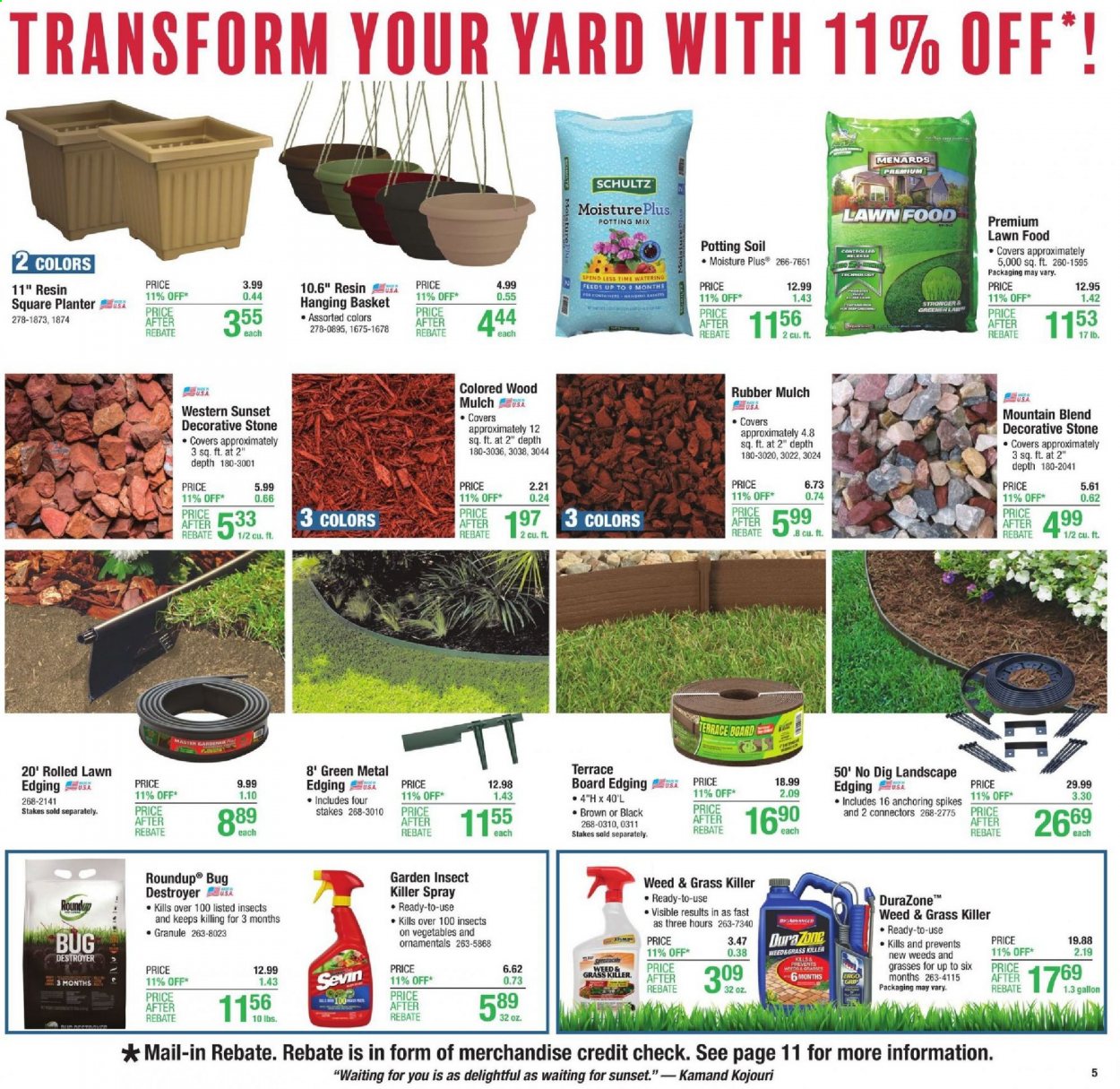 Menards ad - 07/01/2021 - 07/10/2021. Page 7