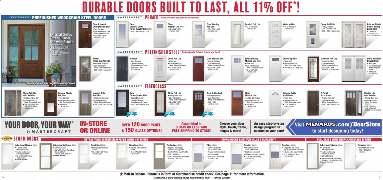 Menards ad - 07/01/2021 - 07/10/2021. Page 9