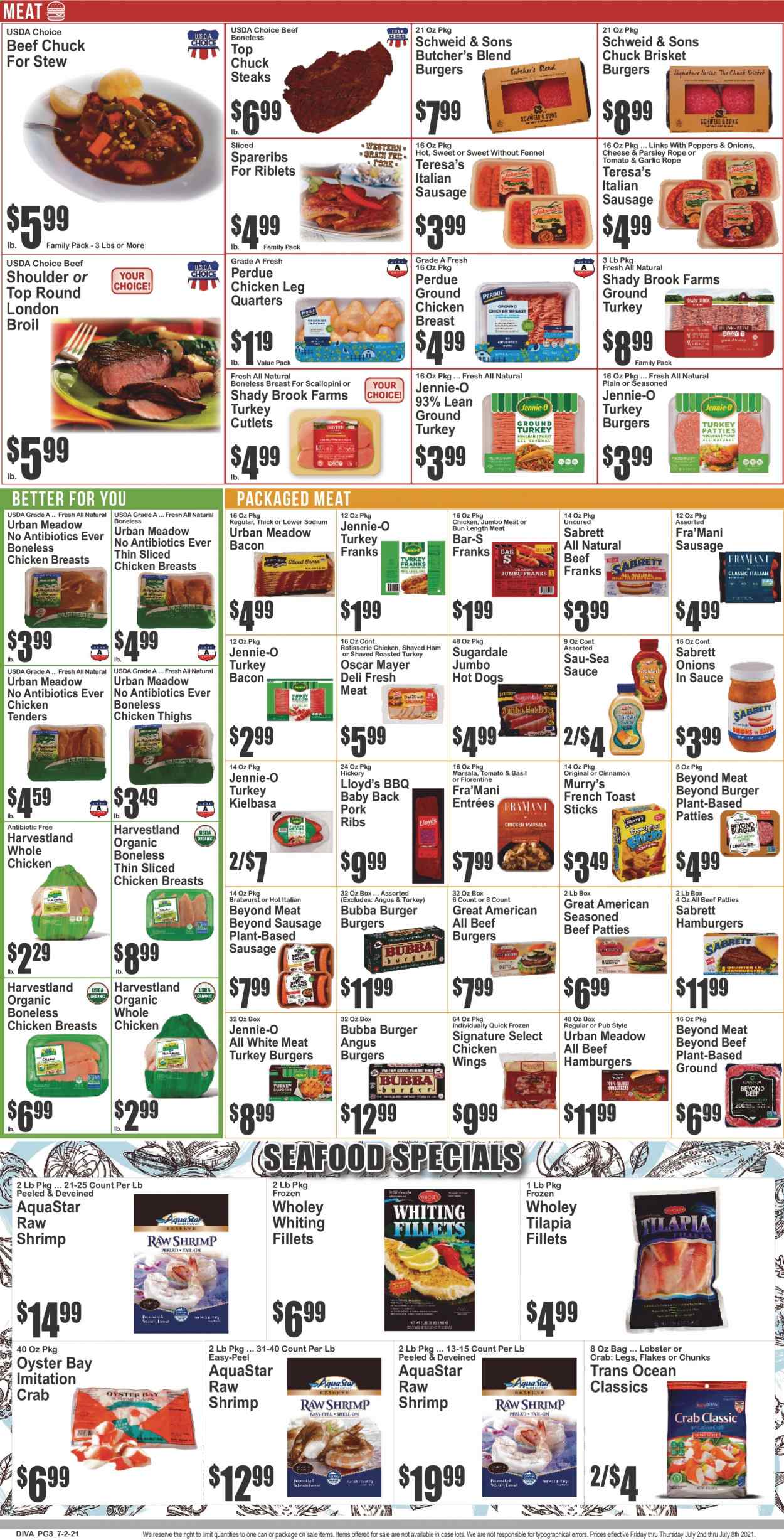 Key Food ad - 07/02/2021 - 07/08/2021. Page 8