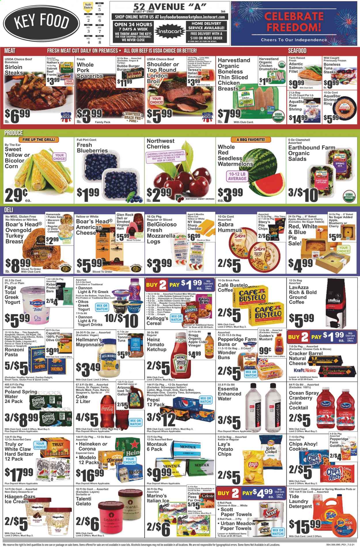 Key Food ad - 07/02/2021 - 07/08/2021. Page 1