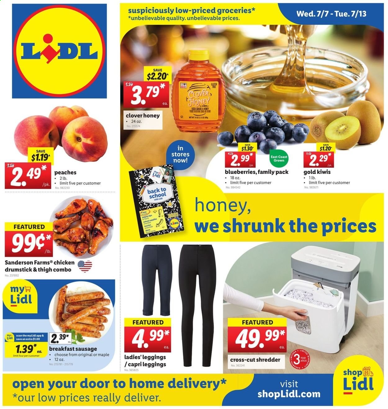 Lidl ad - 07/07/2021 - 07/13/2021. Page 1