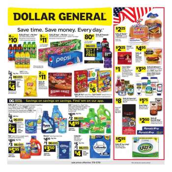 Dollar General Flyer - 07.04.2021 - 07.10.2021.