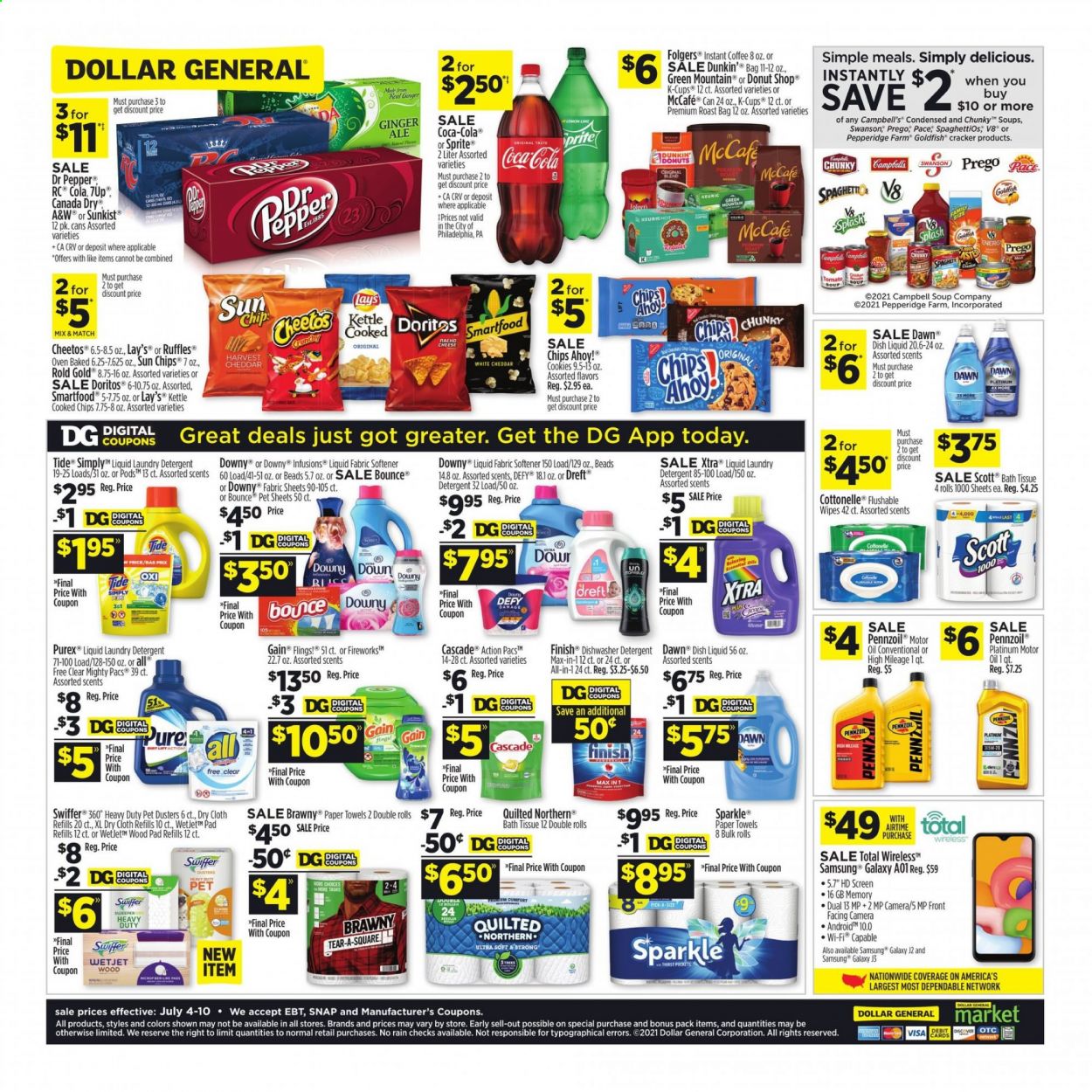 Dollar General ad - 07/04/2021 - 07/10/2021. Page 2