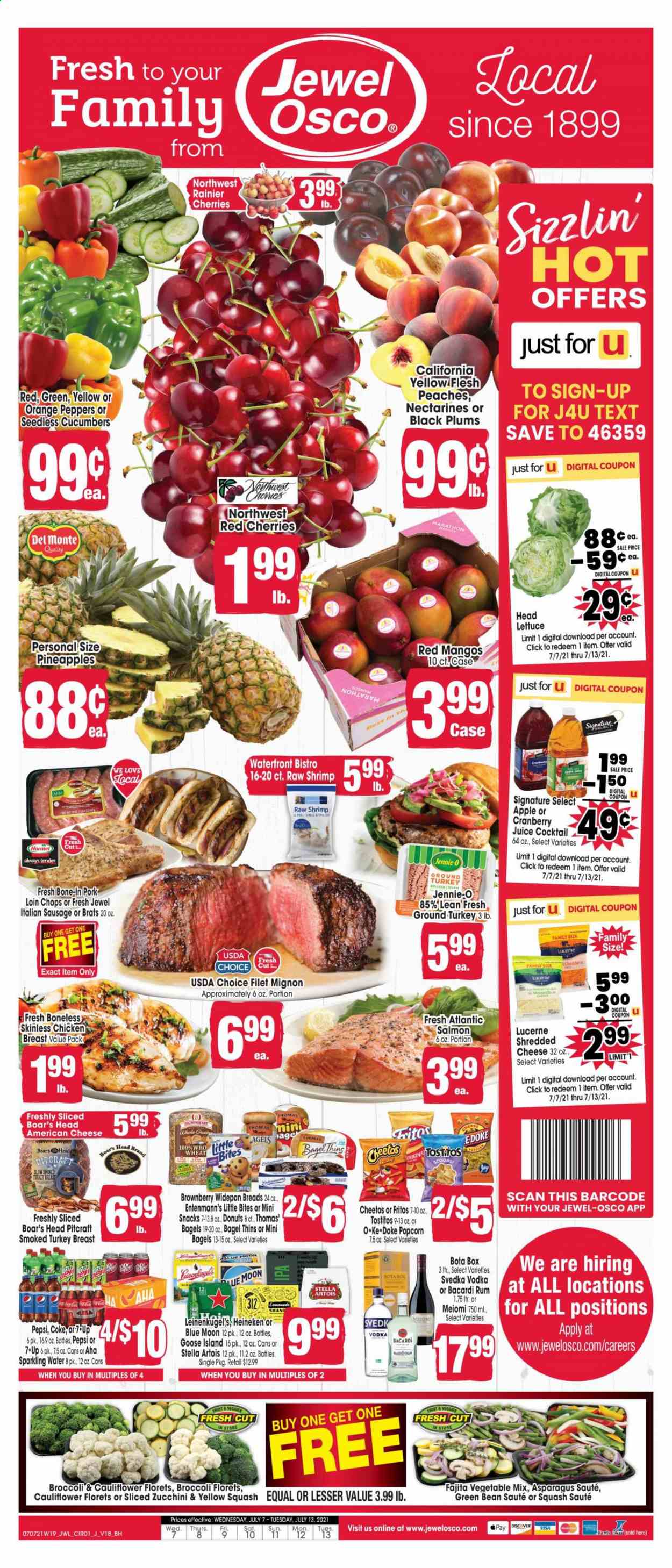 Jewel Osco ad - 07/07/2021 - 07/13/2021. Page 1