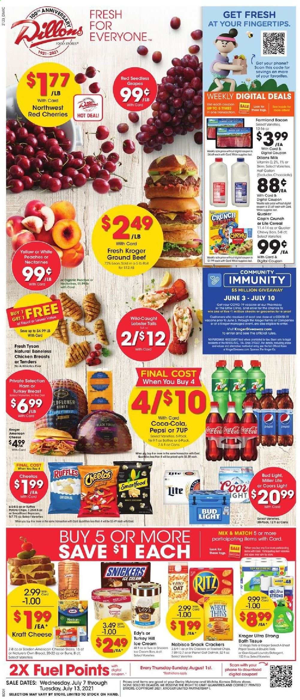 Dillons ad - 07/07/2021 - 07/13/2021. Page 1