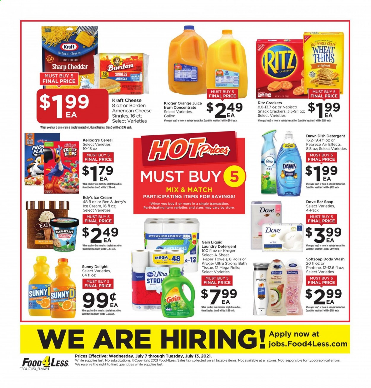 Food 4 Less ad - 07/07/2021 - 07/13/2021. Page 4