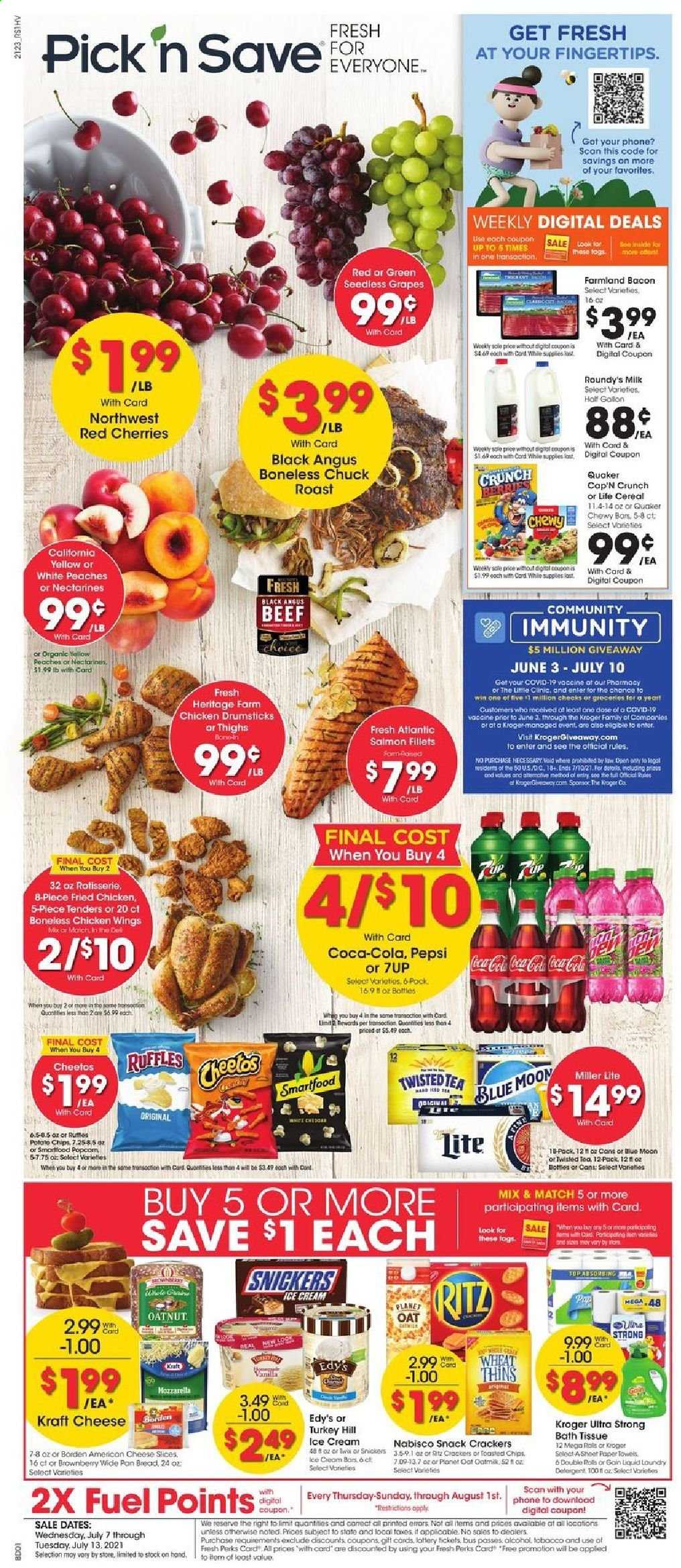 Pick ‘n Save ad - 07/07/2021 - 07/13/2021. Page 1