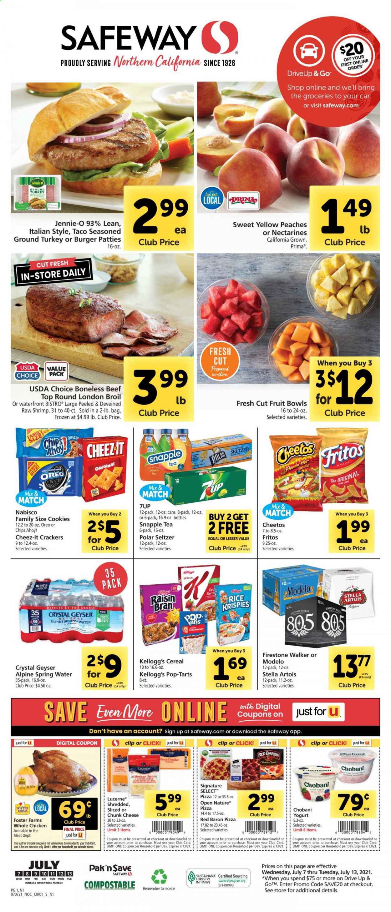 Safeway ad - 07/07/2021 - 07/13/2021. Page 1