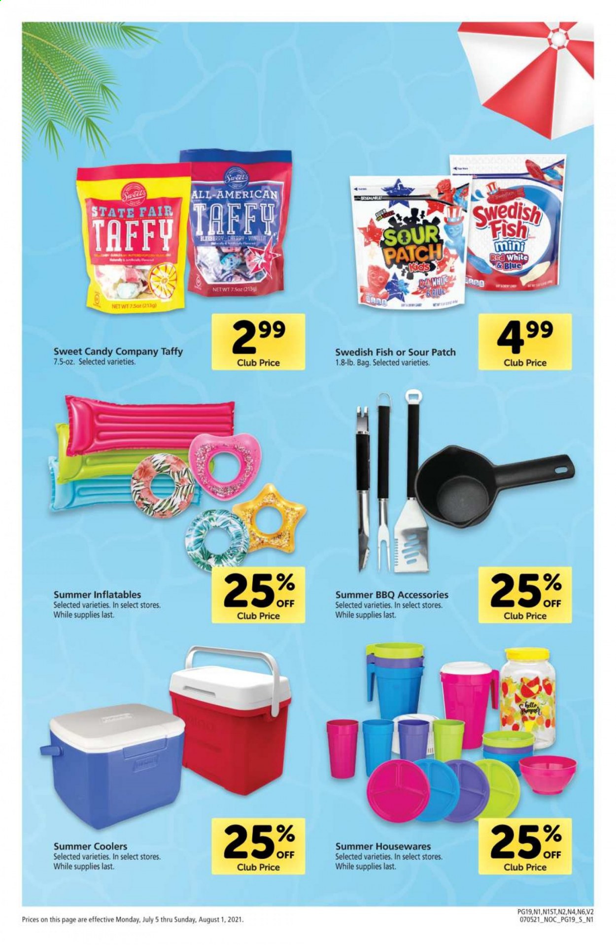 Safeway ad - 07/05/2021 - 08/01/2021. Page 19