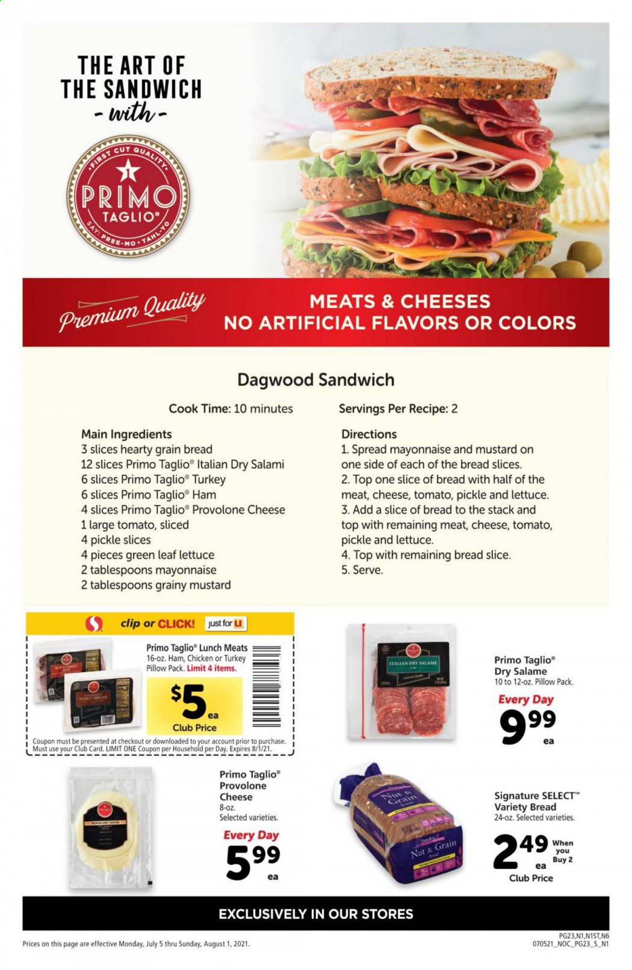 Safeway ad - 07/05/2021 - 08/01/2021. Page 23