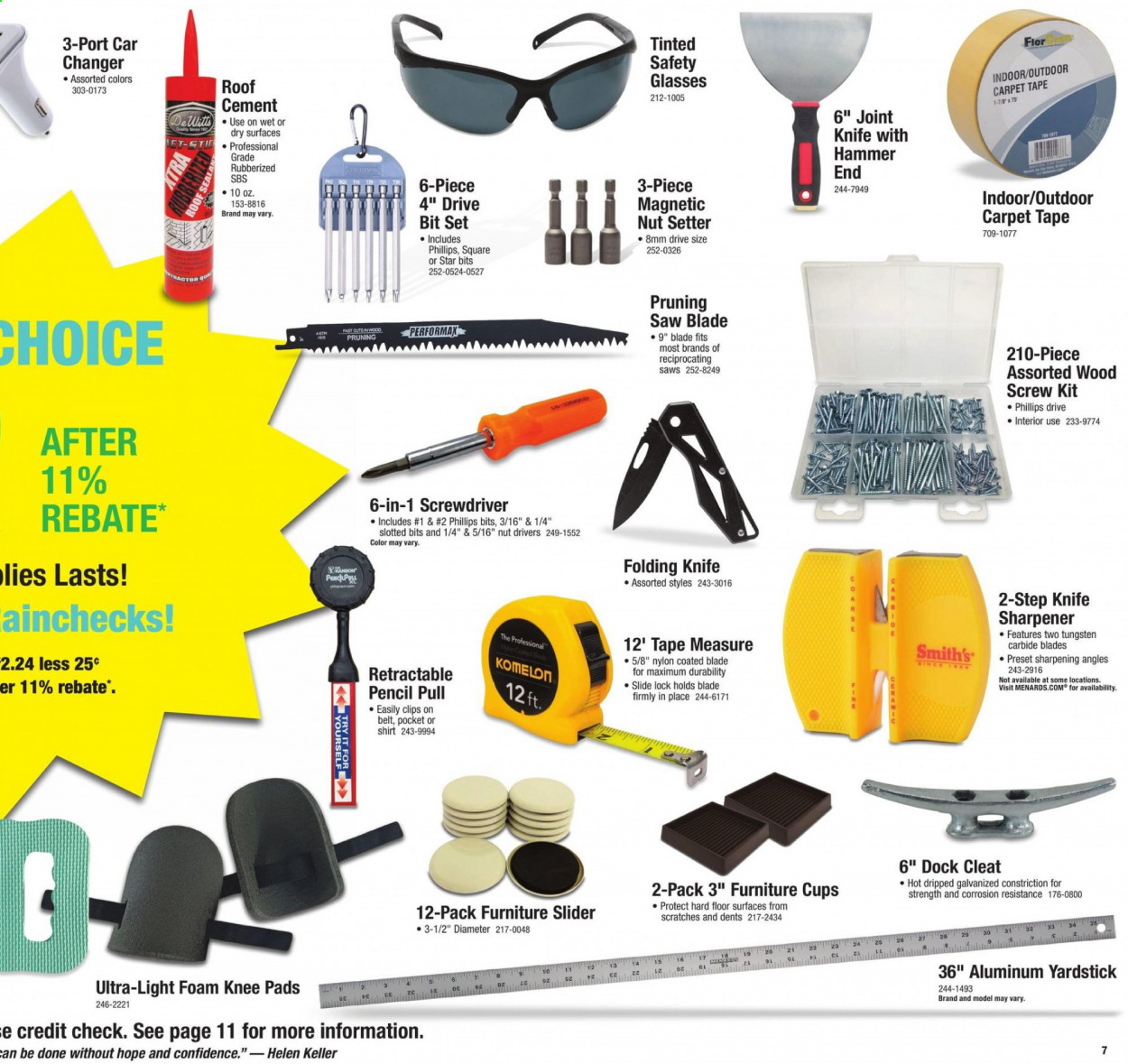 Menards ad - 07/08/2021 - 07/17/2021. Page 11