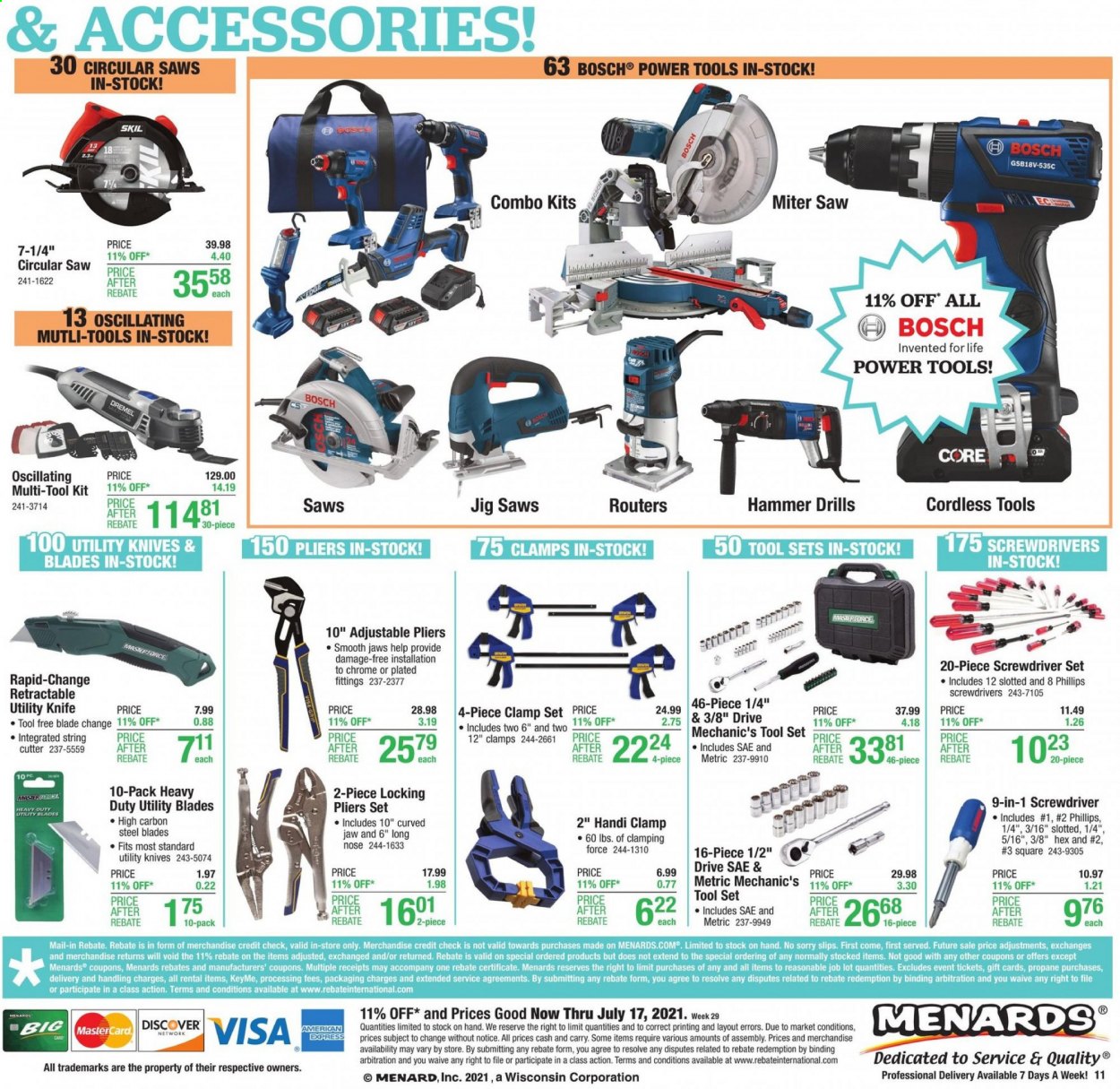 Menards ad - 07/08/2021 - 07/17/2021. Page 15