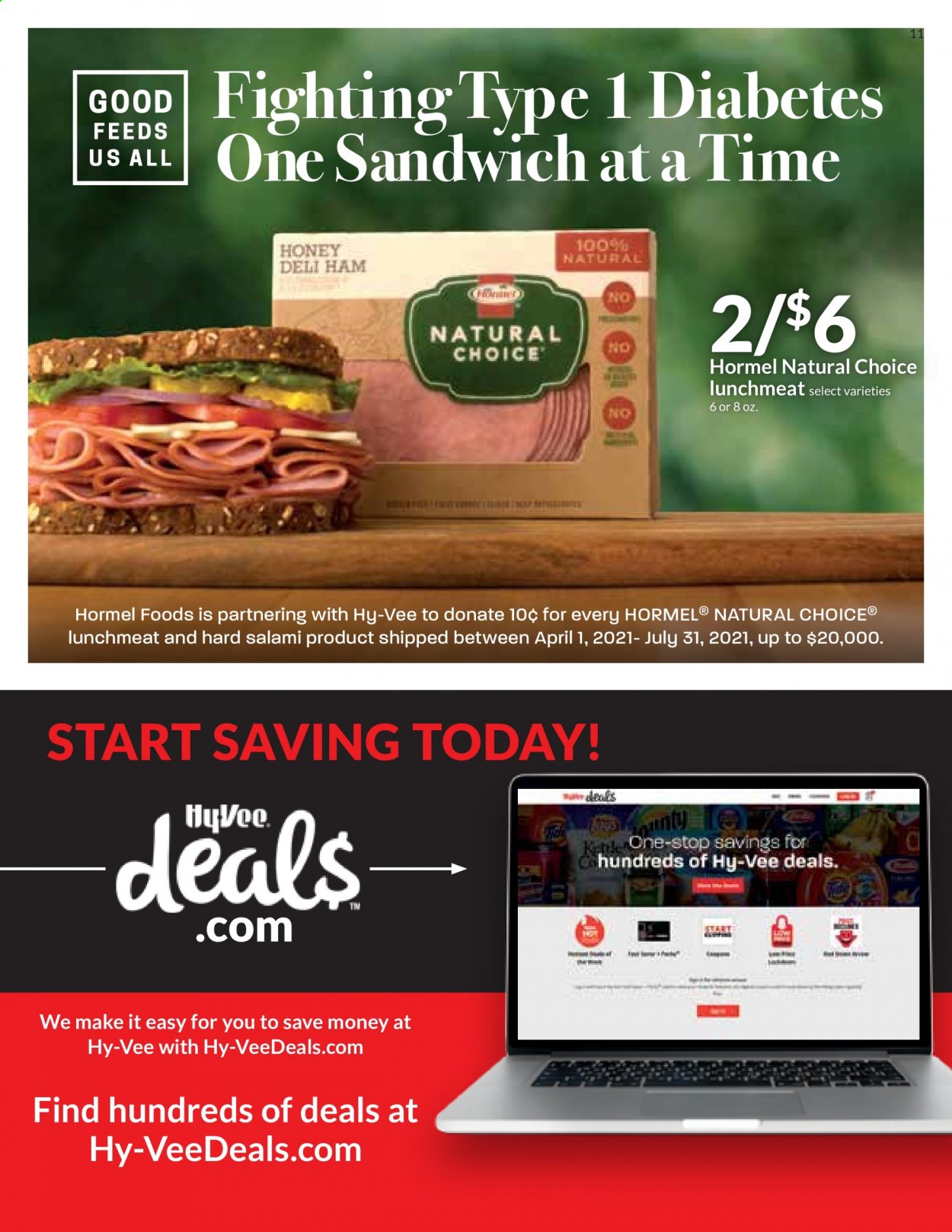 Hy-Vee ad - 07/07/2021 - 07/13/2021. Page 11