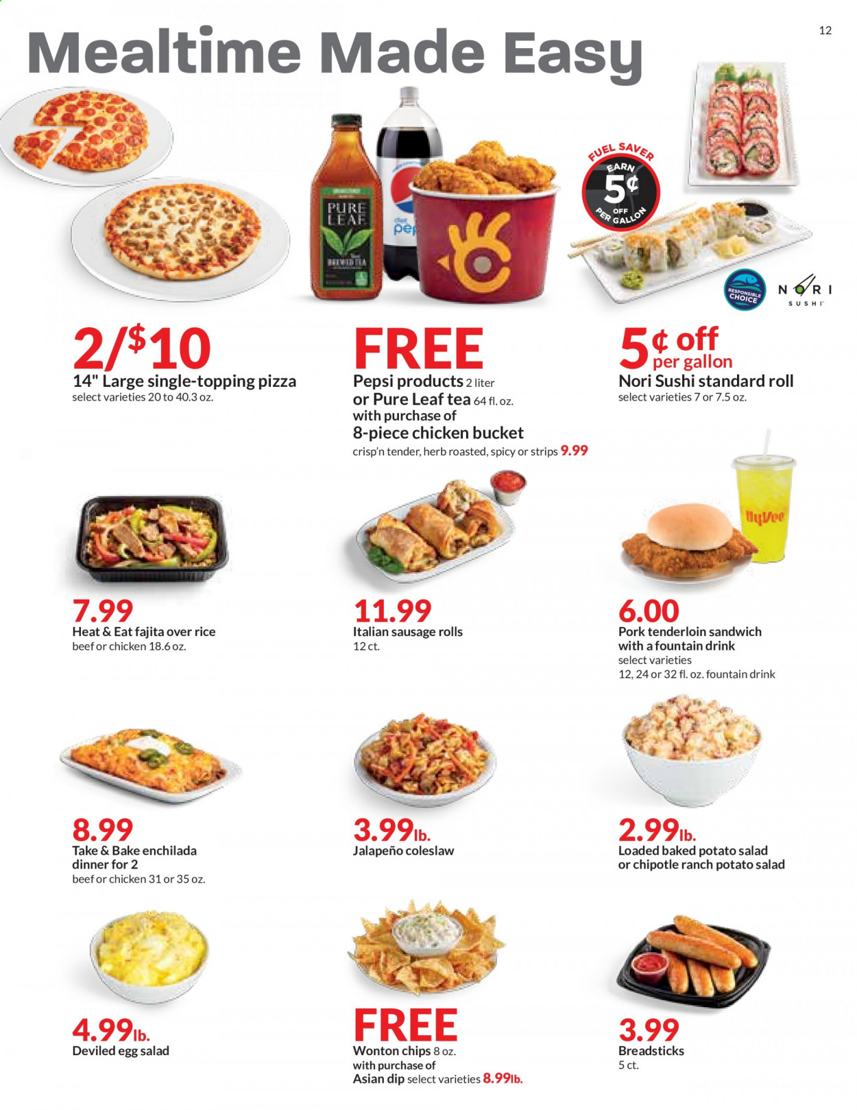 Hy-Vee ad - 07/07/2021 - 07/13/2021. Page 12