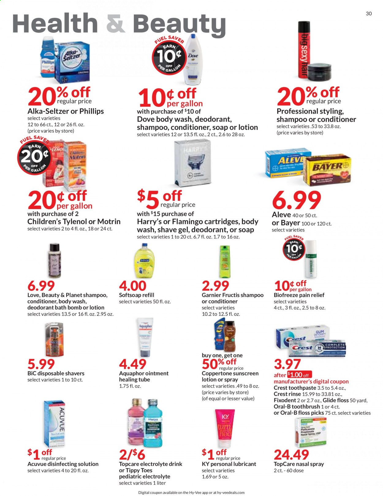 Hy-Vee ad - 07/07/2021 - 07/13/2021. Page 30