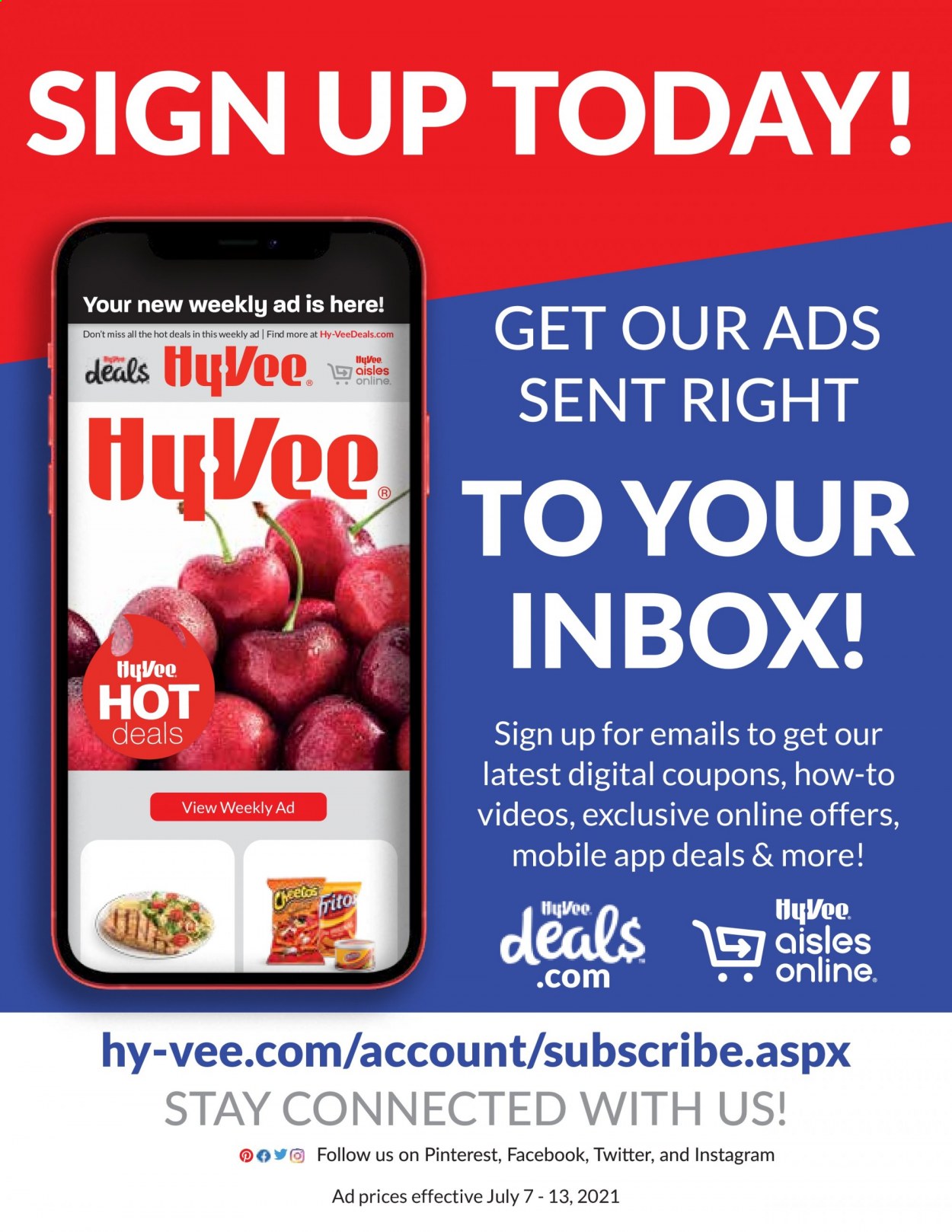 Hy-Vee ad - 07/07/2021 - 07/13/2021. Page 34