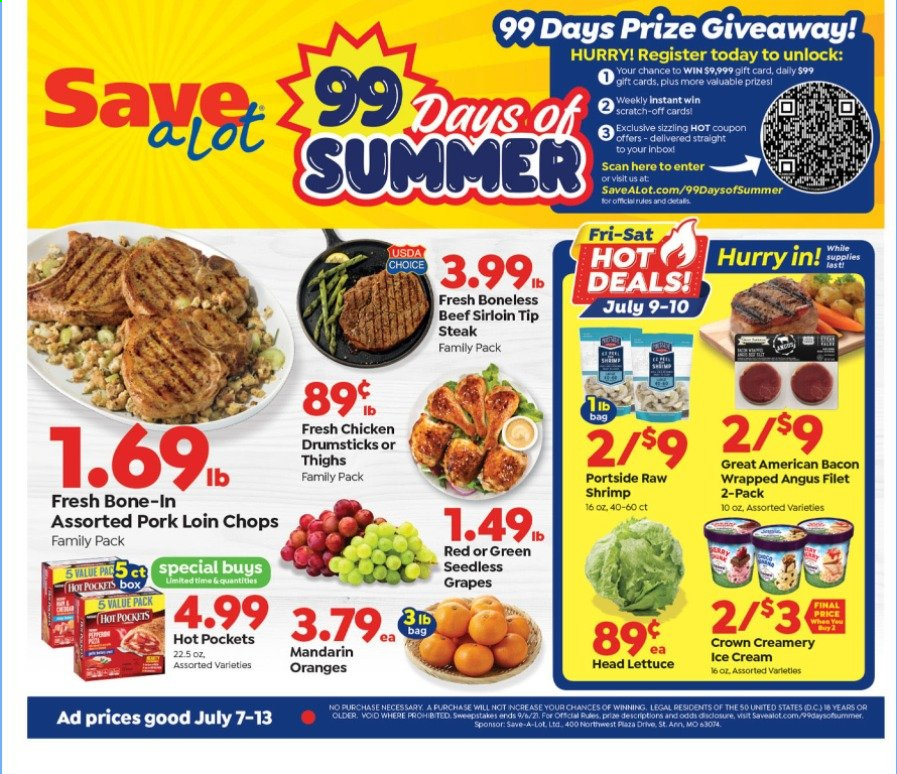 Save a Lot ad - 07/07/2021 - 07/13/2021. Page 1