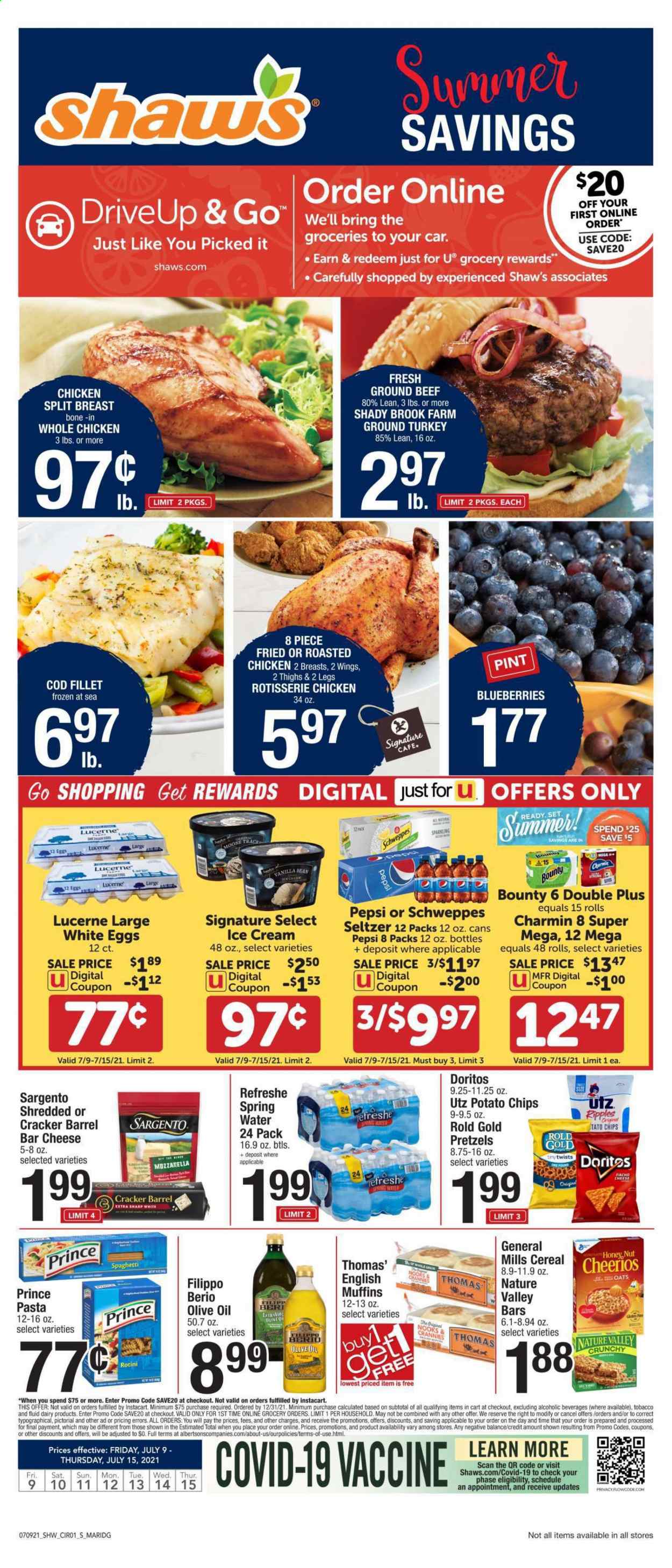 Shaw’s ad - 07/09/2021 - 07/15/2021. Page 1