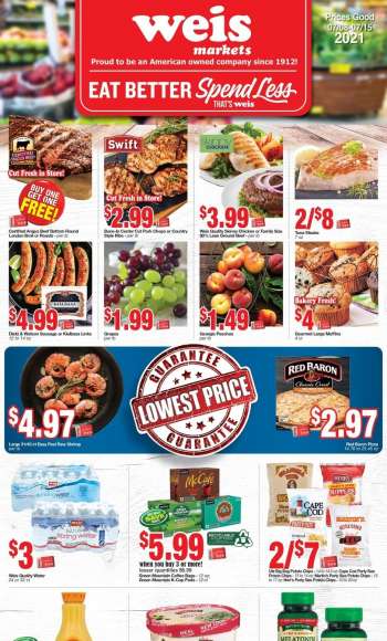 Weis Flyer - 07.08.2021 - 07.15.2021.