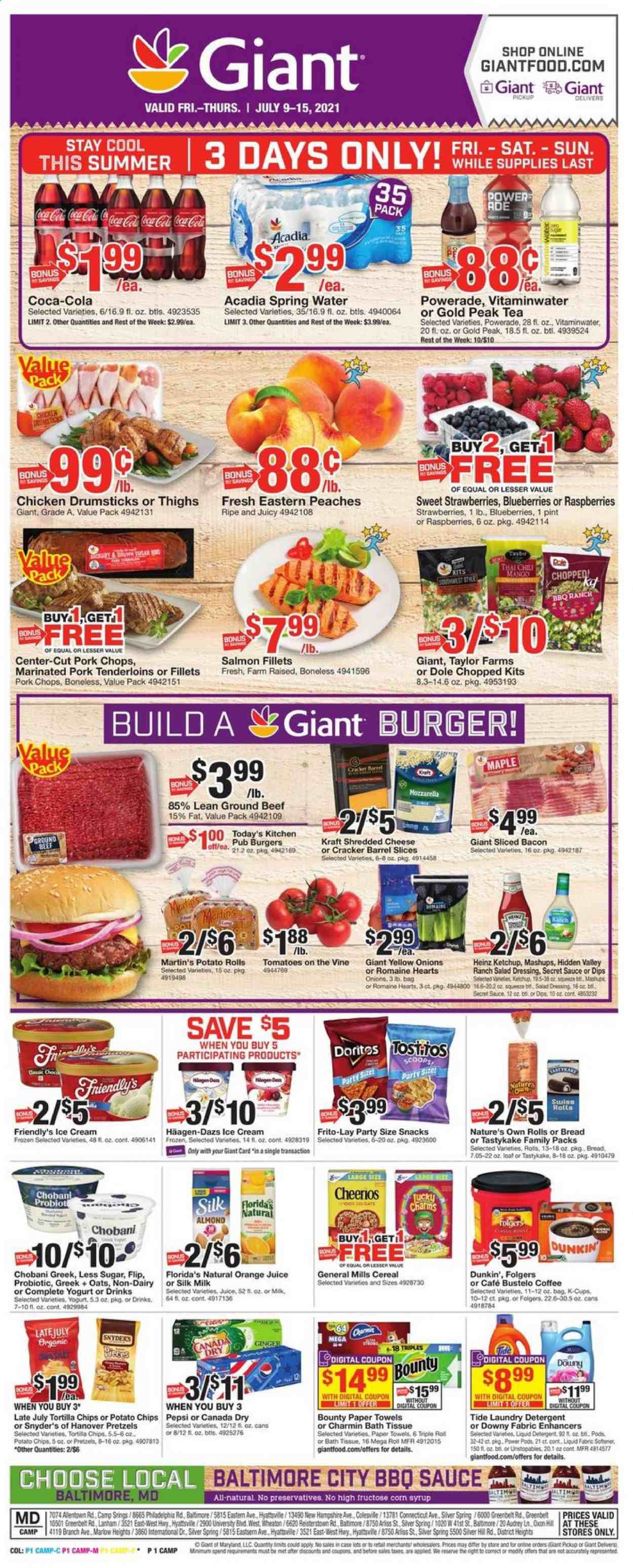 Giant Food ad - 07/09/2021 - 07/15/2021. Page 1