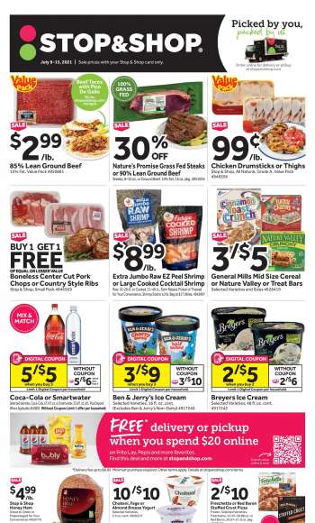 Stop & Shop Flyer - 07.09.2021 - 07.15.2021.