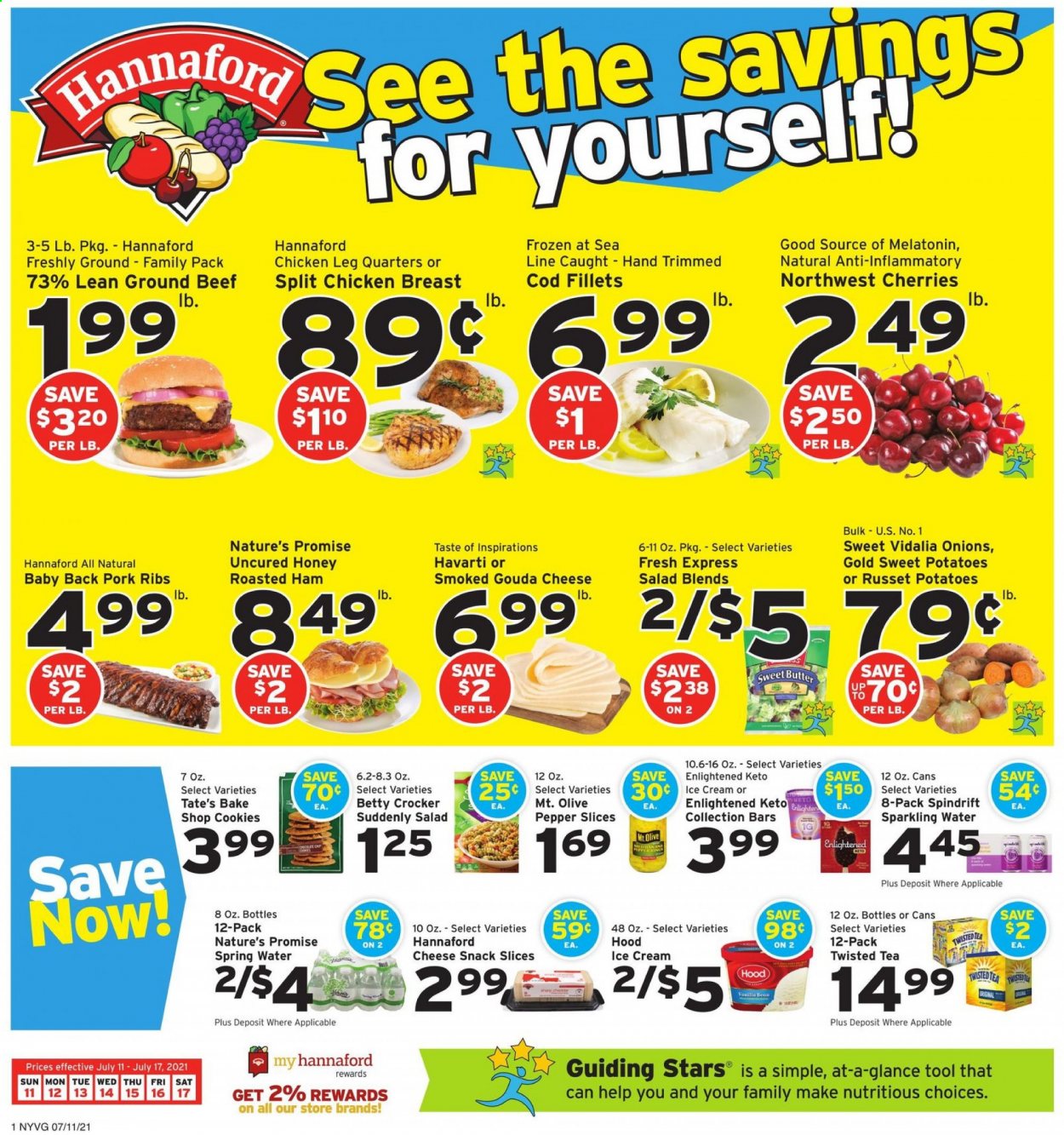 Hannaford ad - 07/11/2021 - 07/17/2021. Page 1