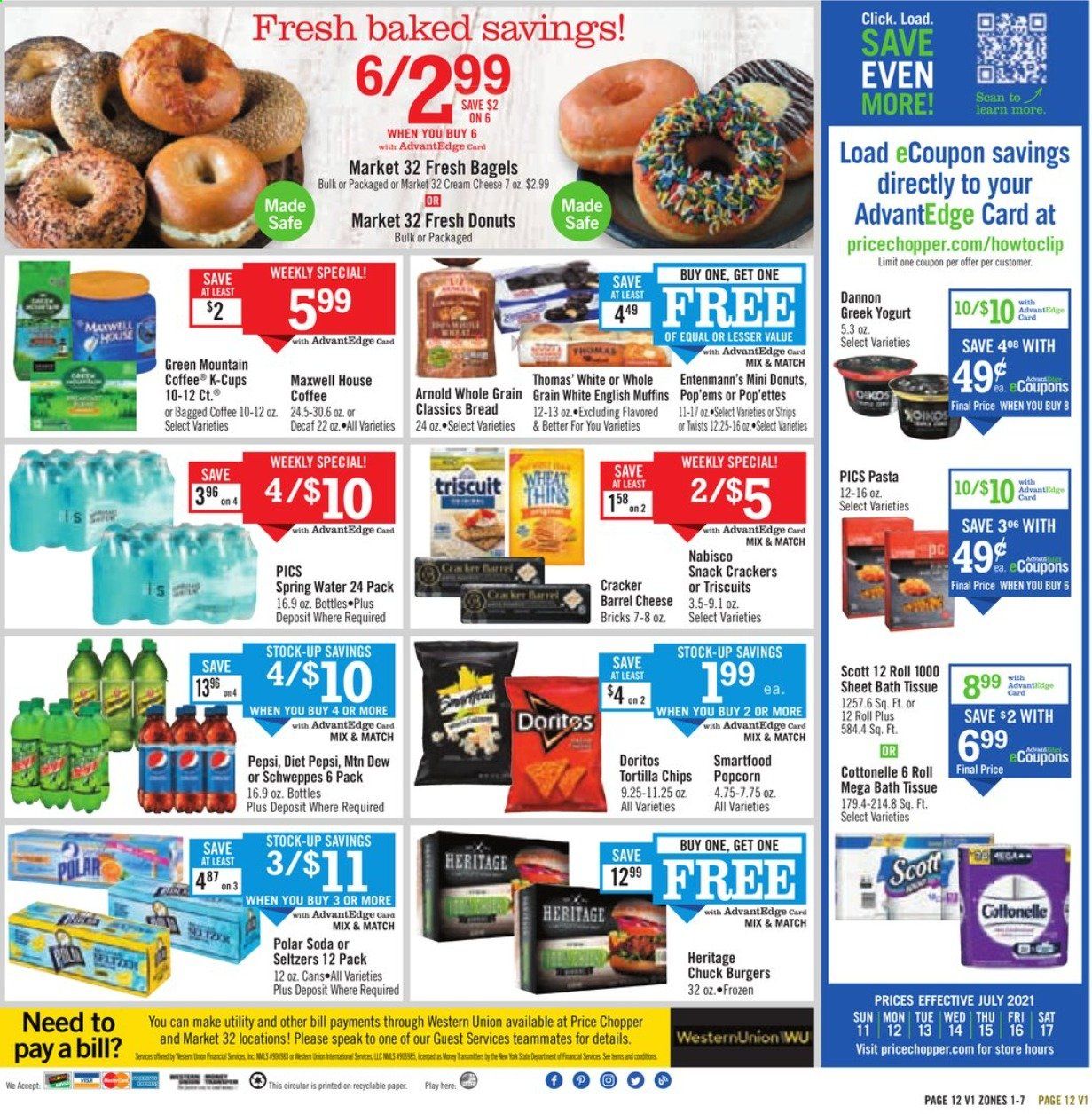 Price Chopper ad - 07/11/2021 - 07/17/2021. Page 12