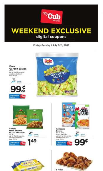 Cub Foods Flyer - 07.09.2021 - 07.11.2021.