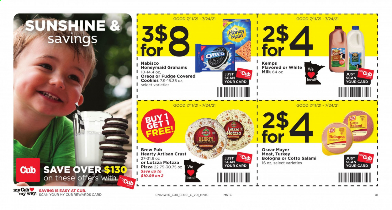 Cub Foods ad - 07/11/2021 - 07/24/2021. Page 1