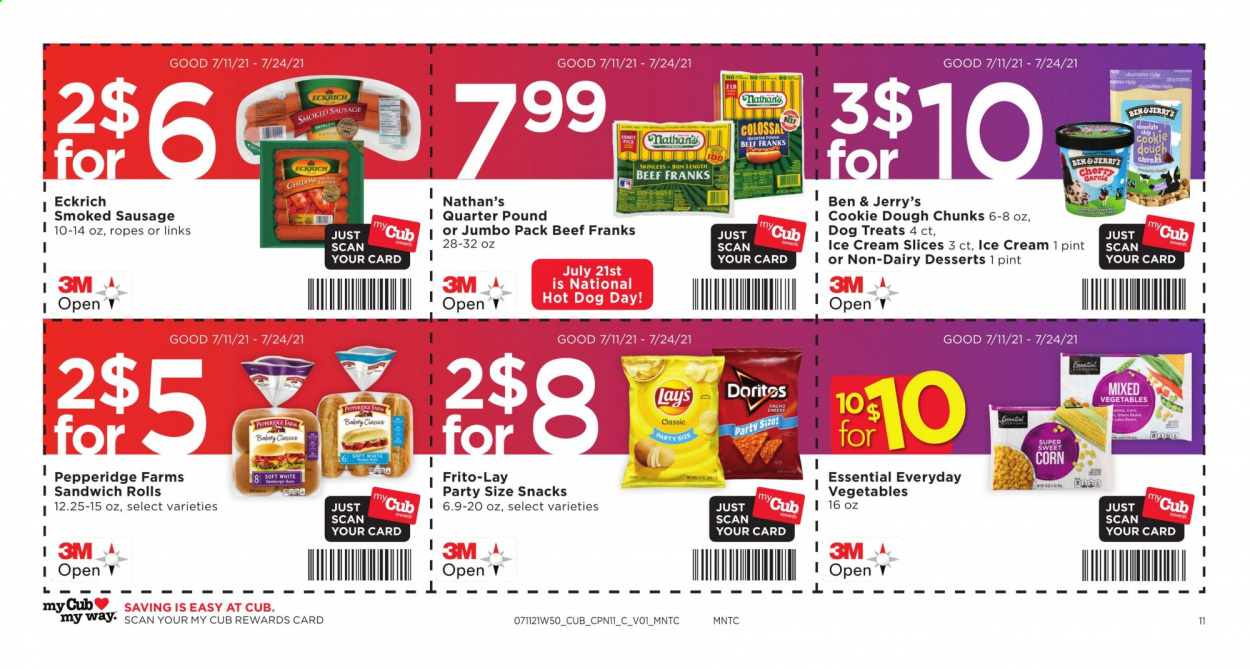 Cub Foods ad - 07/11/2021 - 07/24/2021. Page 11